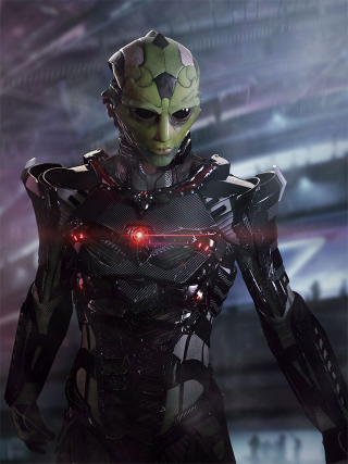 Illustration for article titled The (Fake) Mass Effect Characters Of The Future Are An Amazing Sight